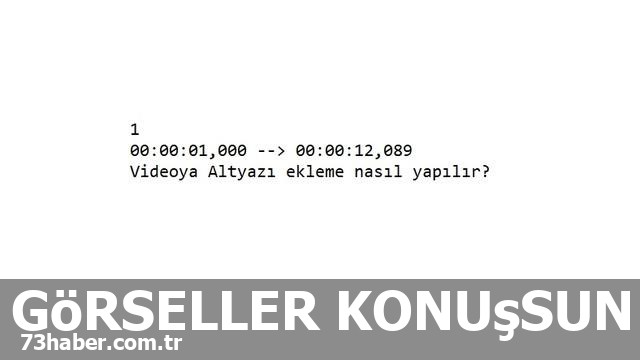 Altyazı Ekleme Sırları