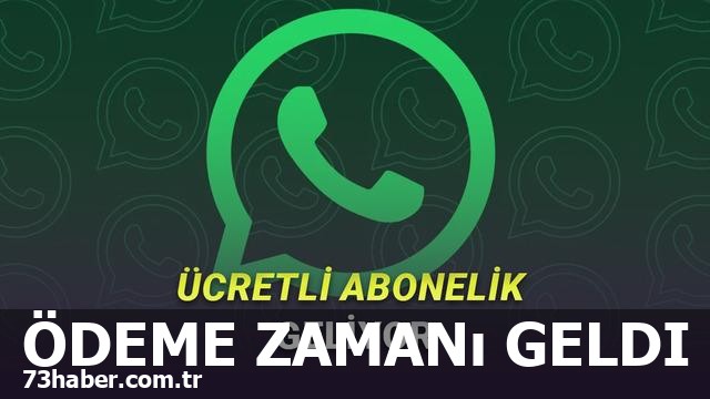 WhatsApp'ın ücretli aboneliği geliyor!