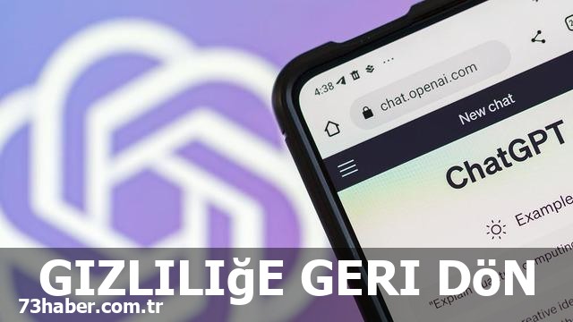 ChatGPT'yi Sıfırla: Gizlilik ve Güvenliği Tekrar Kazan!