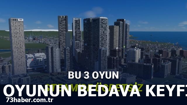 "Ücretsiz oyun fırsatı! Steam'de 2.250 TL'lik 3 oyun bu hafta sonu seni bekliyor!"