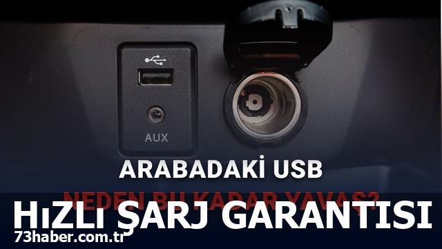 Arabada USB Hızlı Şarj Sırları