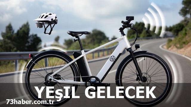 Volkswagen'un devrim niteliğinde elektrifikasyon hamlesi: Akıllı kask ile senkronize çalışan yeni e-bisiklet!