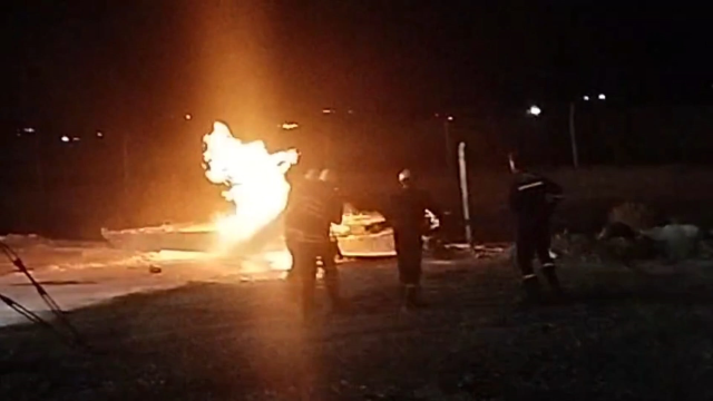 Diyarbakır'da petrol sahasında şiddetli patlama: Sondaj kuyusu alev topuna döndü