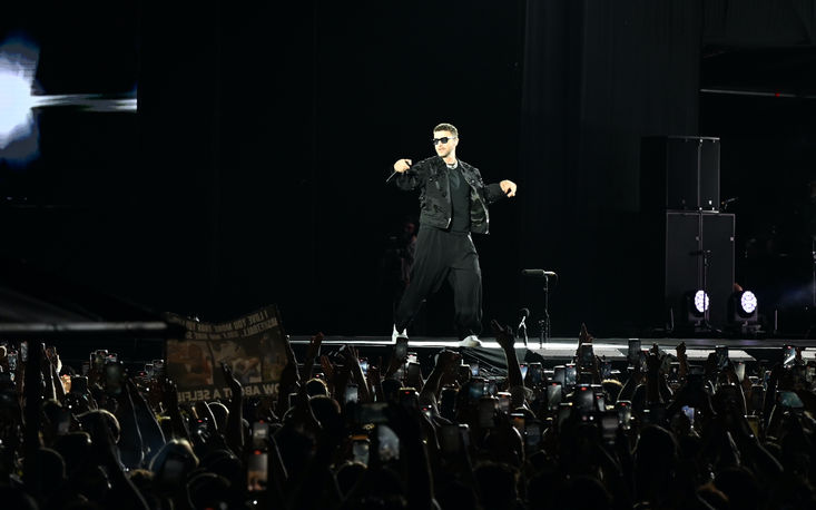 Justin Timberlake Konserine Ünlüler Akın Etti!