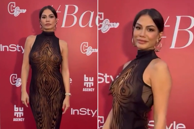Demet Özdemir'in Elbisesi, Geceyi Aydınlattı!