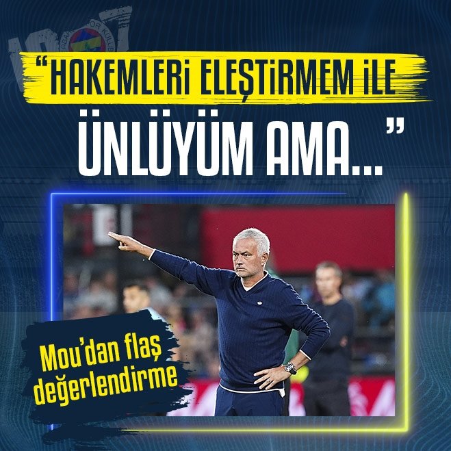 Fenerbahçe Haberi: Jose Mourinho, "Oyunu Dominan Ediyoruz