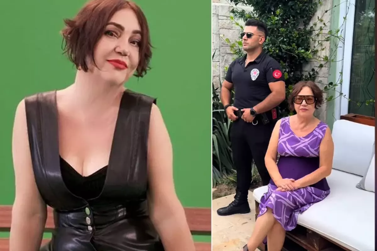 Nazan Öncel, "Yakışıklı Güvenlik"le Video Çekti... Tepkiler Hızla Yer Aldı!