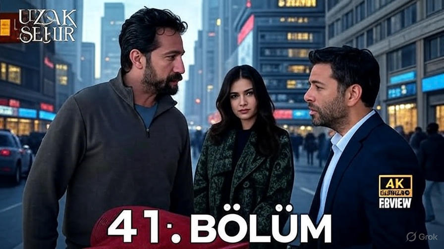 Uzak Şehir 41.Bölüm tek parça - Boran Gözünü Kararttı