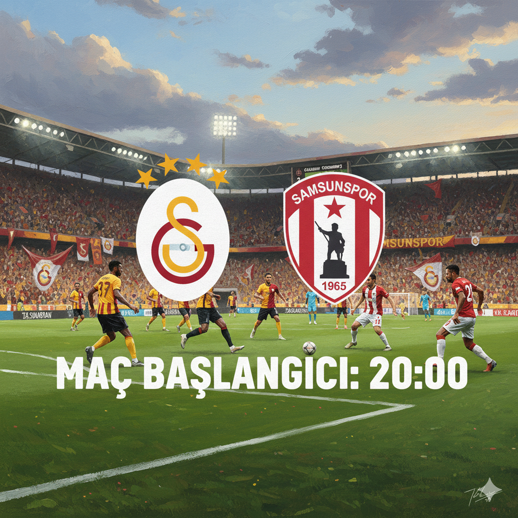 Galatasaray - Samsunspor Maçı Nerde Ve Ne Zaman