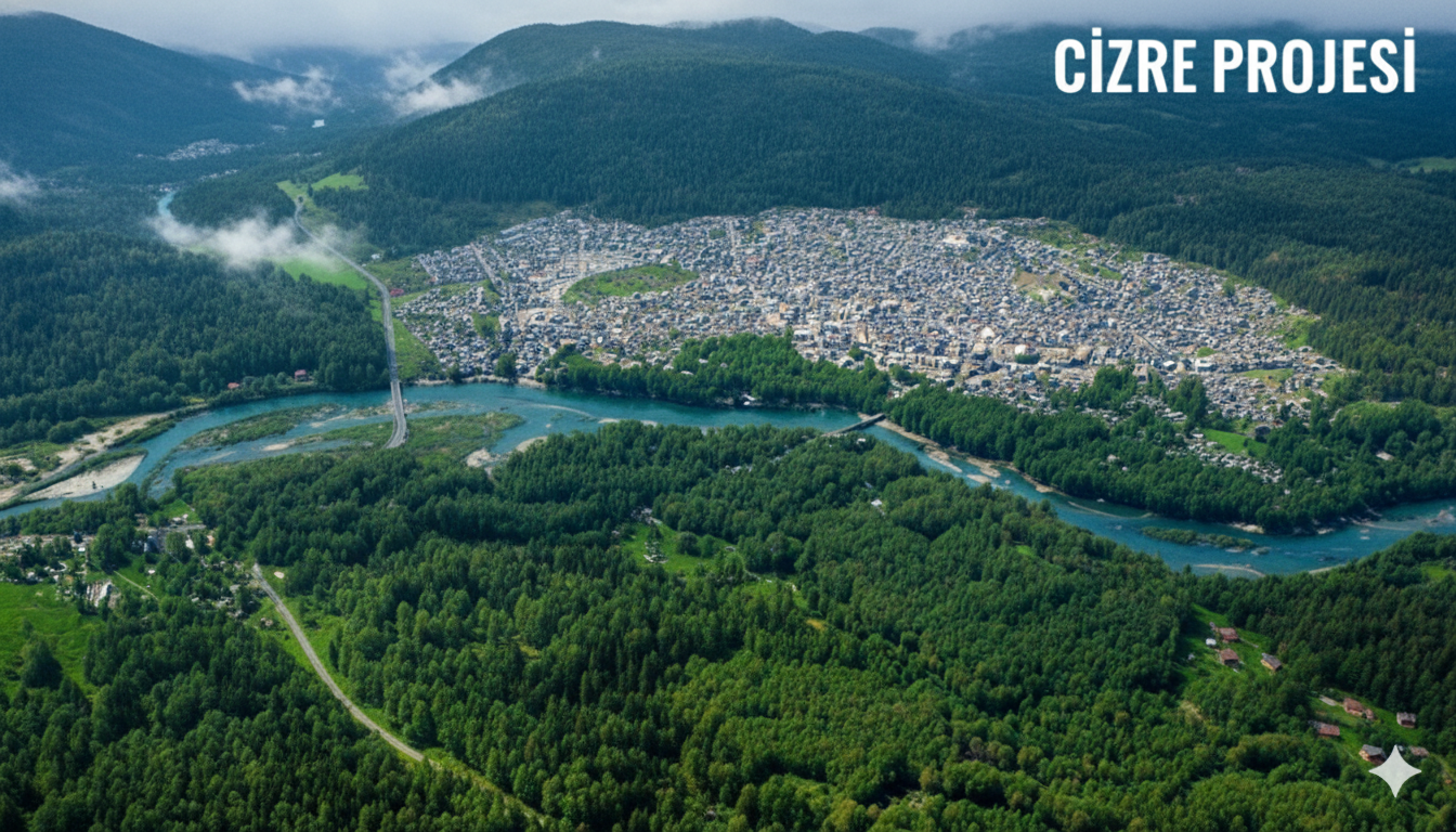 Cizre'nin Yeşil Dönüşümü: Mezopotamya’nın Nefesi Projesi Başlıyor