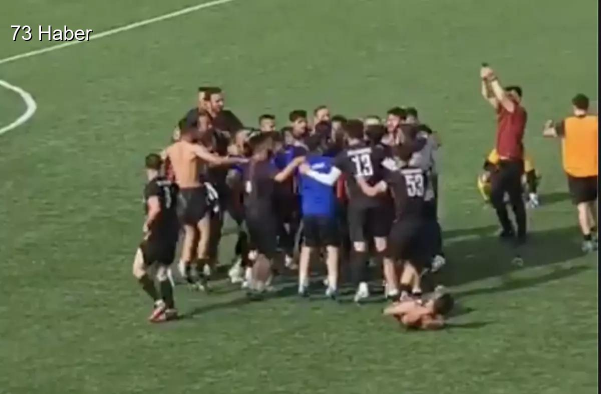Şırnak'ın Cizre ilçesinde Silopigücü Gençlikspor Şampiyonluğu Elde Etti
