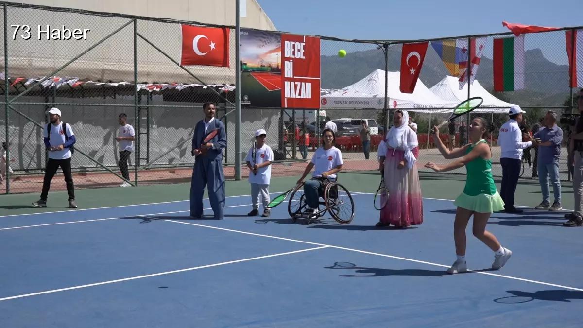 Şırnak'ta 4. Uluslararası Cudi Cup Tenis Turnuvası Şırnak&#039;ta Başladı