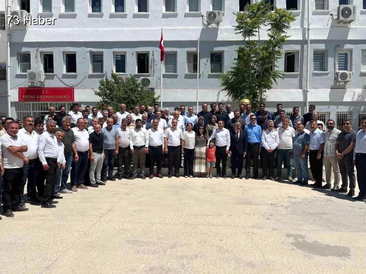Şırnak'ın Silopi ilçesinde Besni Kaymakamı Çağlar Partal'ın Duygusal Veda Töreni