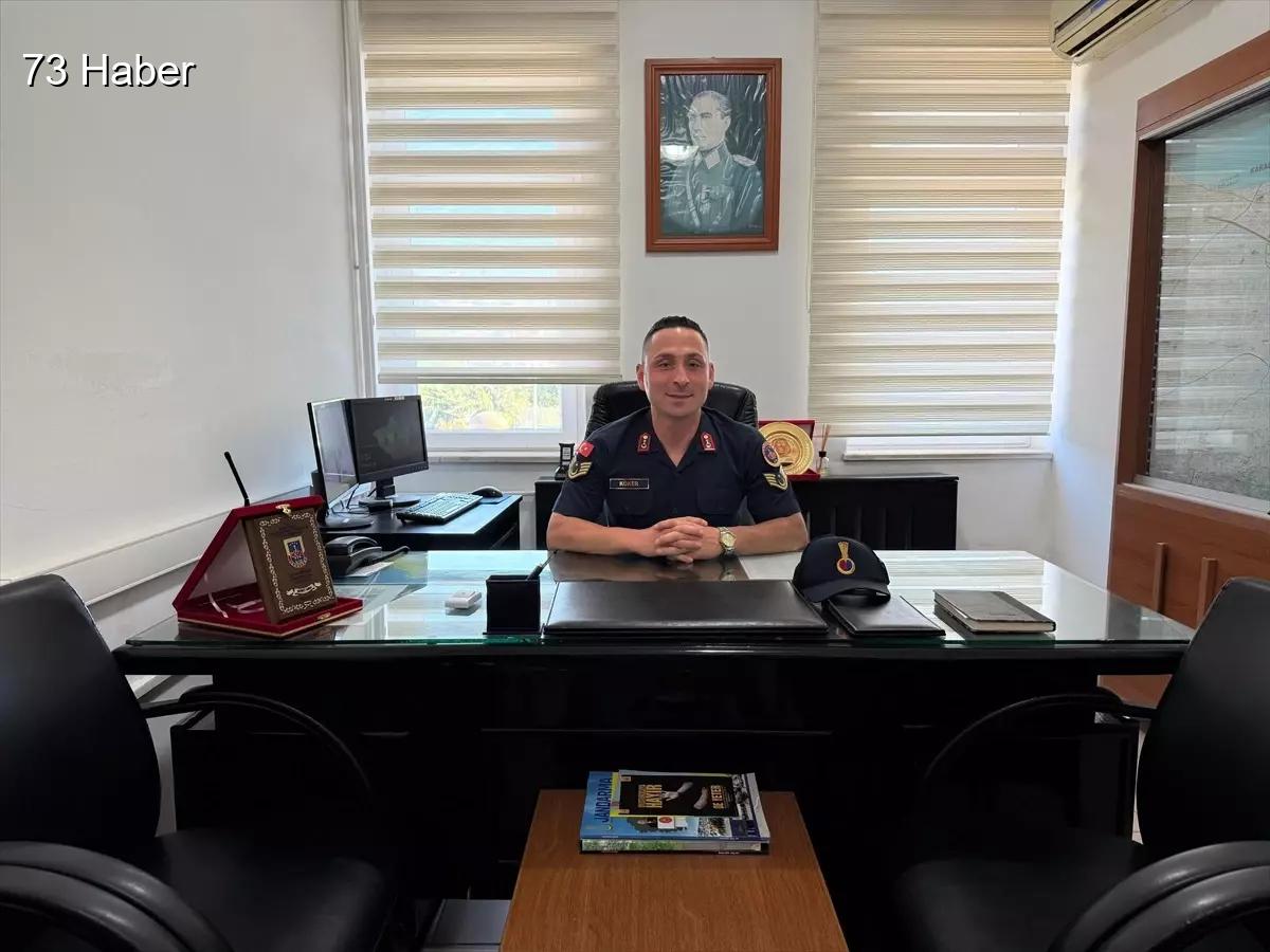 Şırnak'ta Yılmaz Köker, Alaçam Merkez Karakol Komutanı Olarak Göreve Başladı.