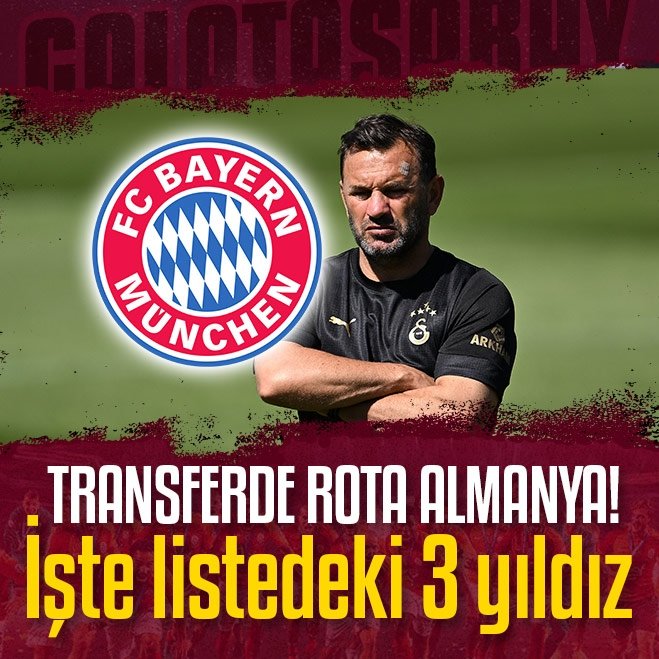 Galatasaray'ın Yeni Hedefleri: Almanya'dan 3 Yıldız!