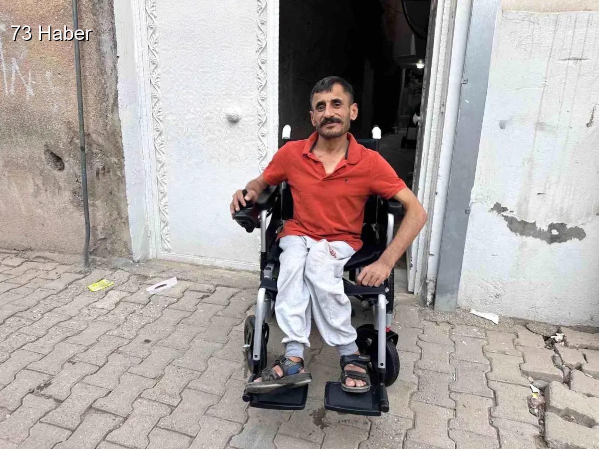 Şırnak'ın Cizre ilçesinde Bedensel engelli Ramazan Kaplan'ın hayali gerçekleşti.