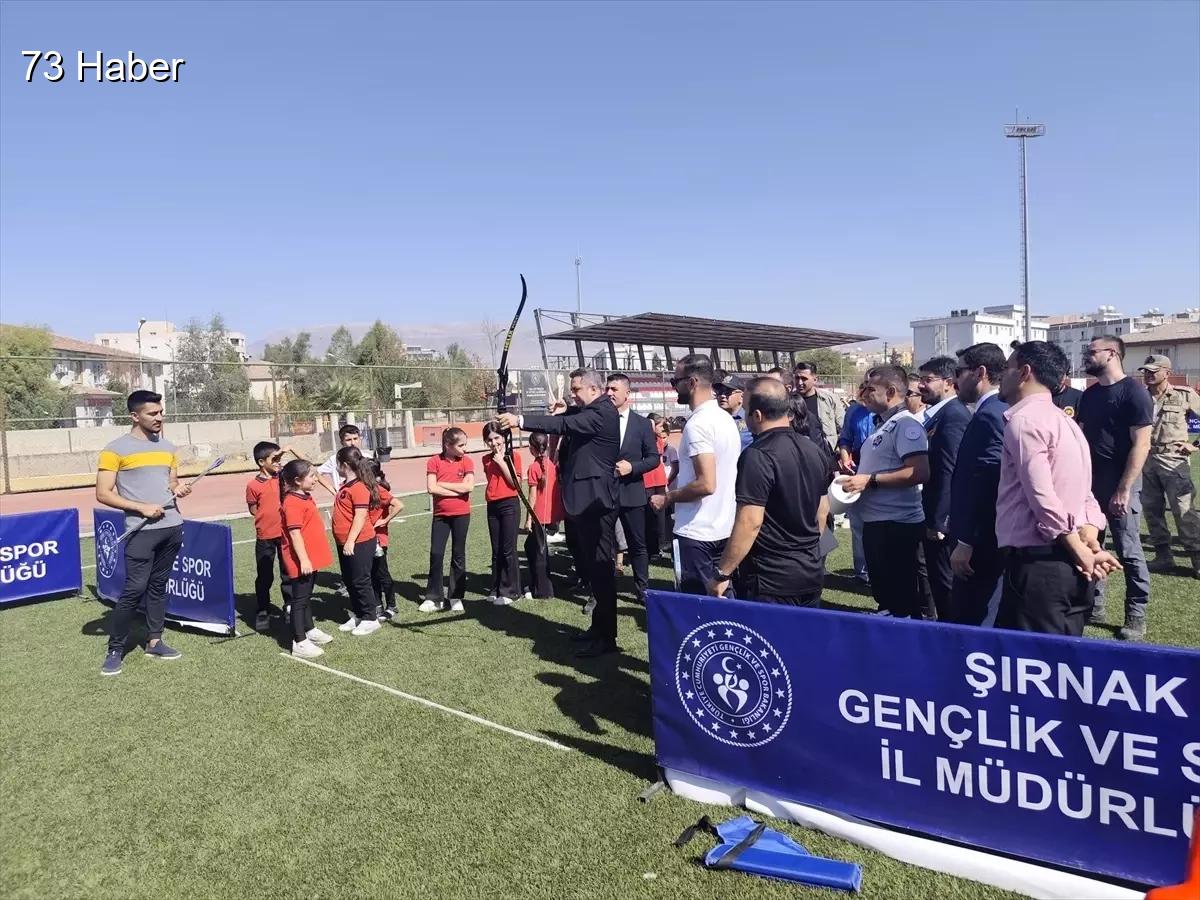 Şırnak'ın Silopi ilçesinde Silopi'de Amatör Spor Haftası Etkinlikleri Yapıldı