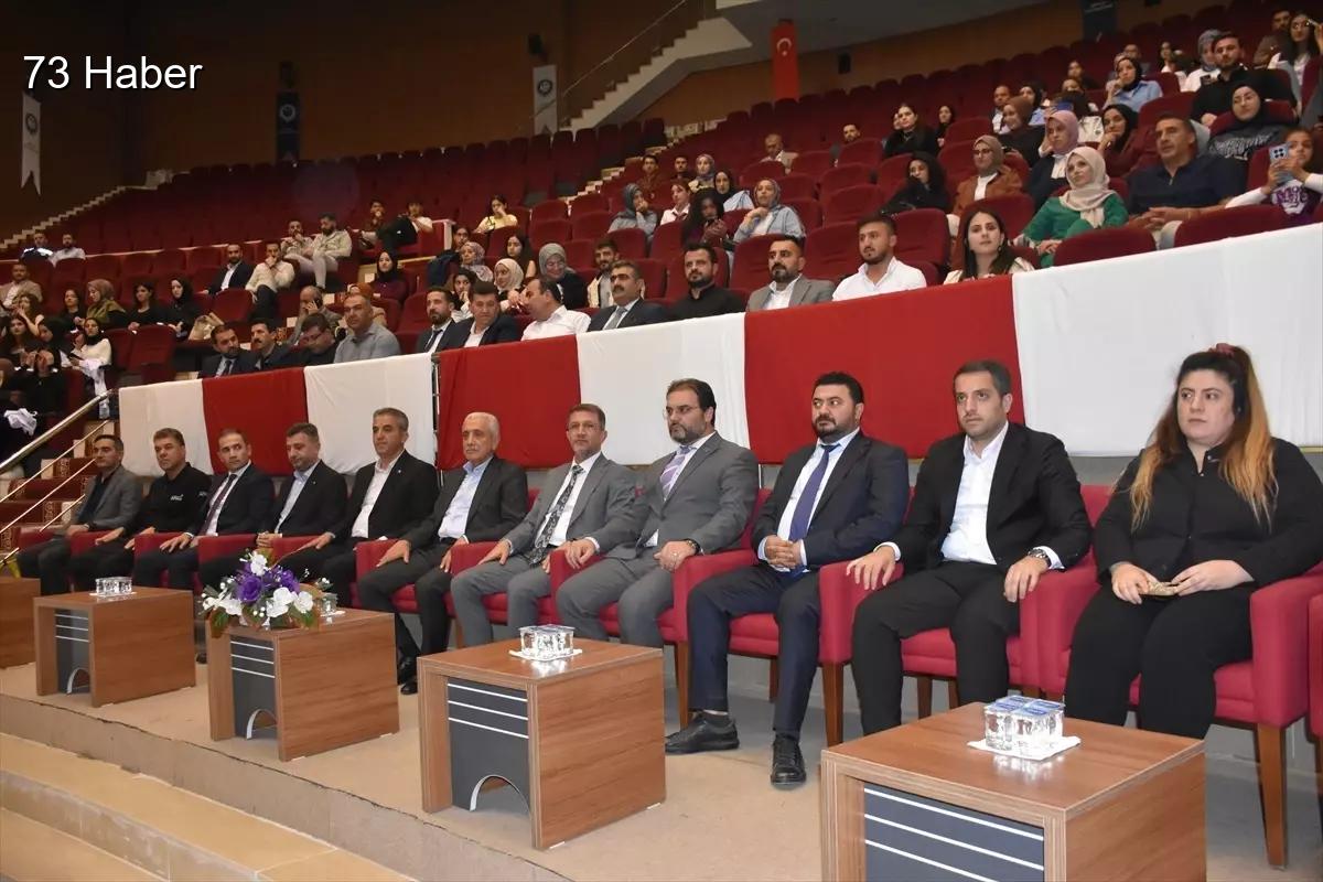 Şırnak'ta Şırnak Üniversitesi'nde Beyaz Önlük Giyme Töreni düzenlendi.