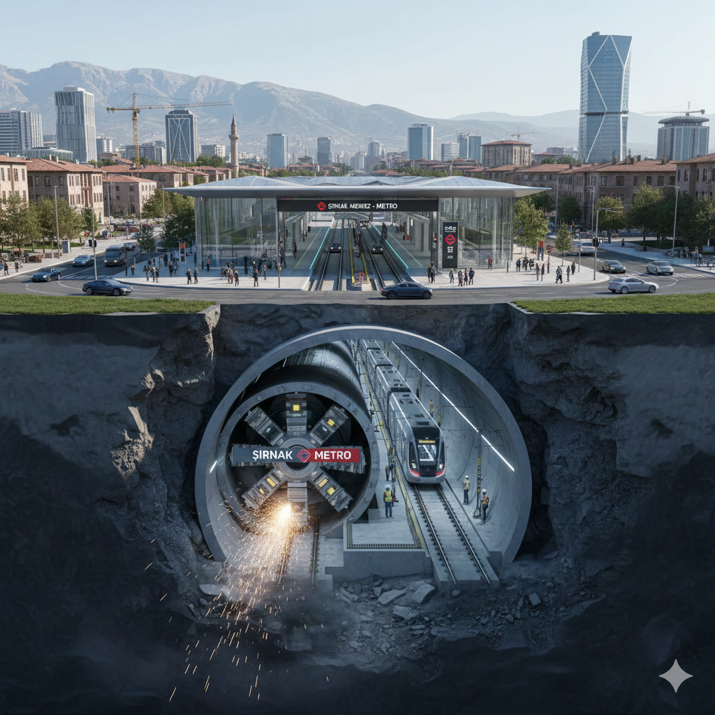 Şırnak’ın Kalkınma Yolu Projeleri: Cizre-Ovaköy Hattı ile Ticarette Yeni Bir Dönem