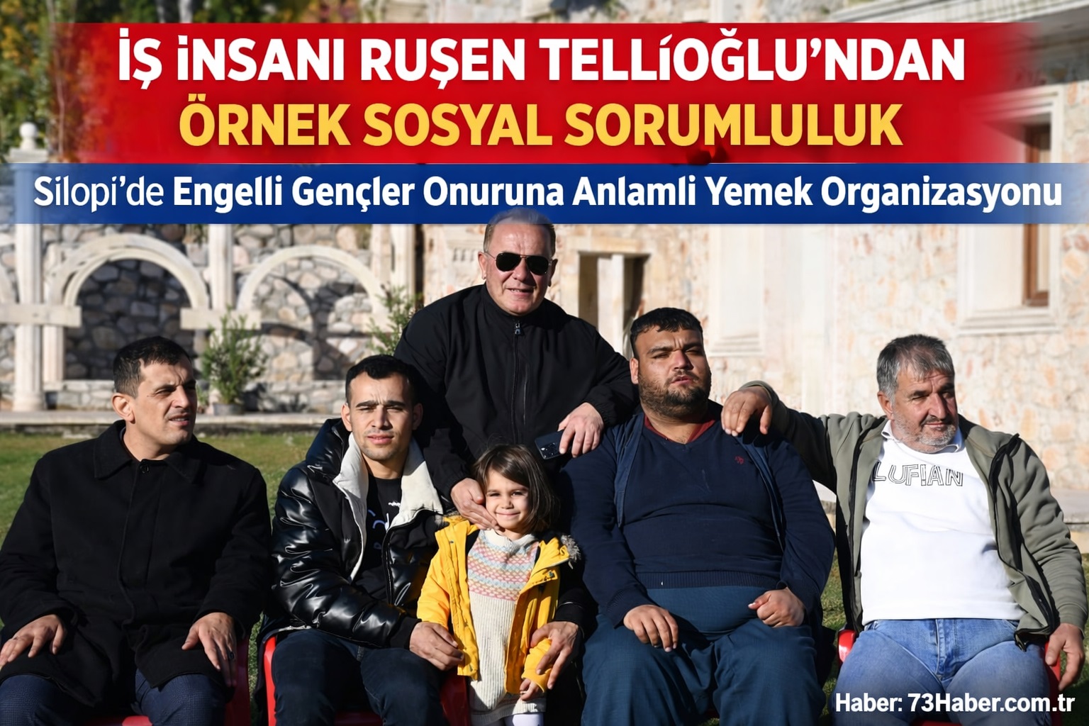 Ruşen Tellioğlu’ndan Gönülleri Isıtan Davranış: Engelli Gençler Onuruna Anlamlı Yemek
