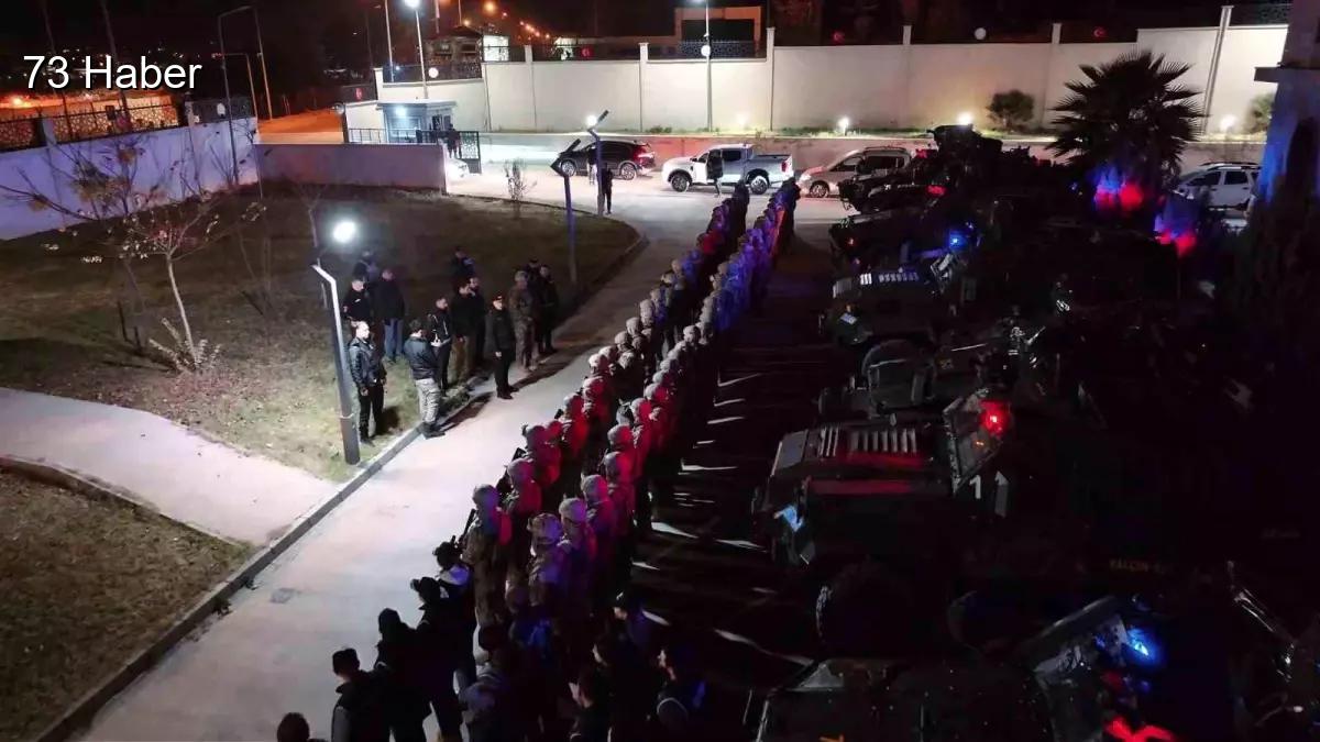 Şırnak'ta Şırnak&amp;apos;ta yeni yıl tedbirleri üst seviyede: 2026 emniyet mensubu...