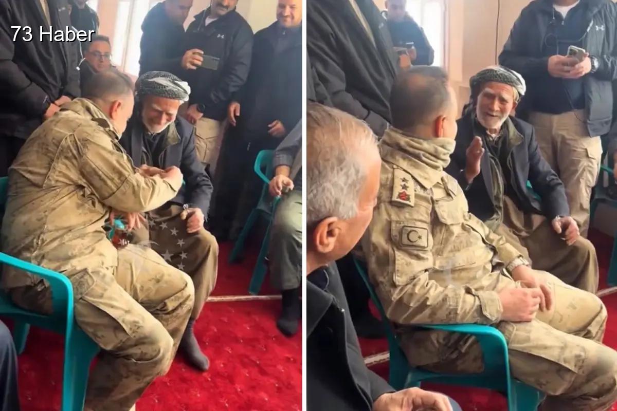 Şırnak'ta Şırnak&amp;apos;ta camide çekilen görüntüler yürekleri ısıttı