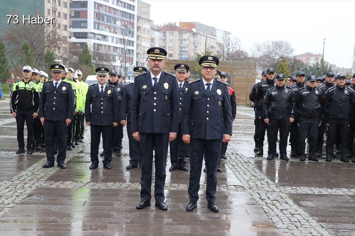 Şırnak'ta Diyarbakır ve çevre illerde Türk Polis Teşkilatının 181. kuruluş...
