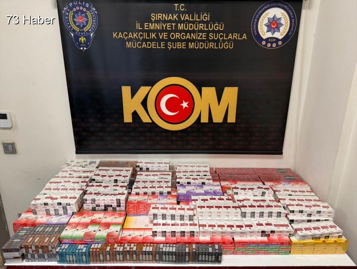 Şırnak'ta Şırnak&amp;apos;ta kaçakçılık ve asayiş operasyonlarında 2 zanlı tutuklandı