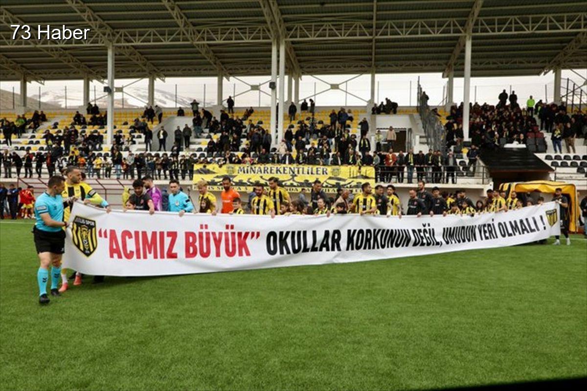 Şırnak'ta Bitlis 1916 Spor, konuk ettiği Şırnak Petrolspor&amp;apos;u yendi