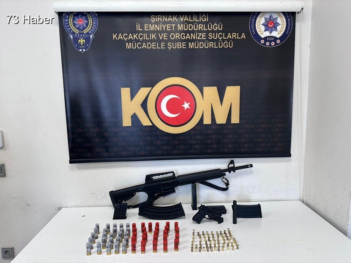 Şırnak'ta Şırnak&amp;apos;ta kaçakçılık ve asayiş operasyonlarında 51 şüpheliye adli işlem...