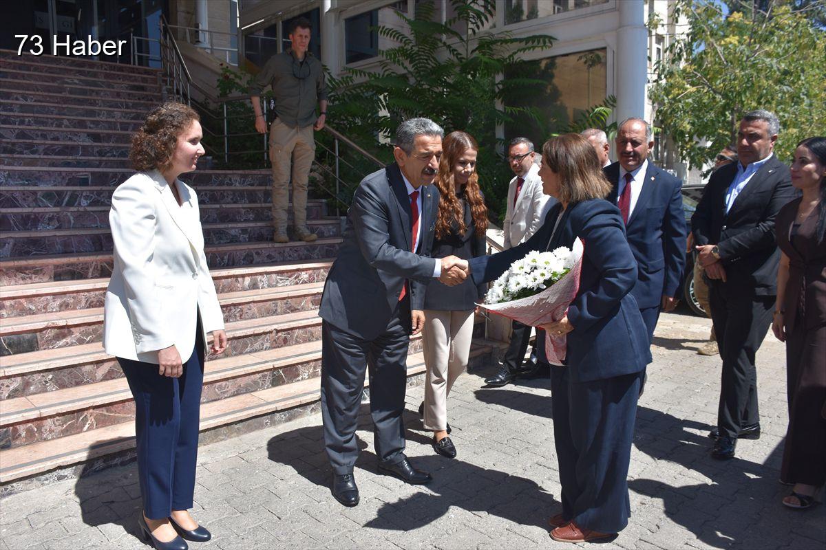 Şırnak'ta Bakan Yardımcısı Madak Şırnak&amp;apos;ta Temaslarda Bulundu