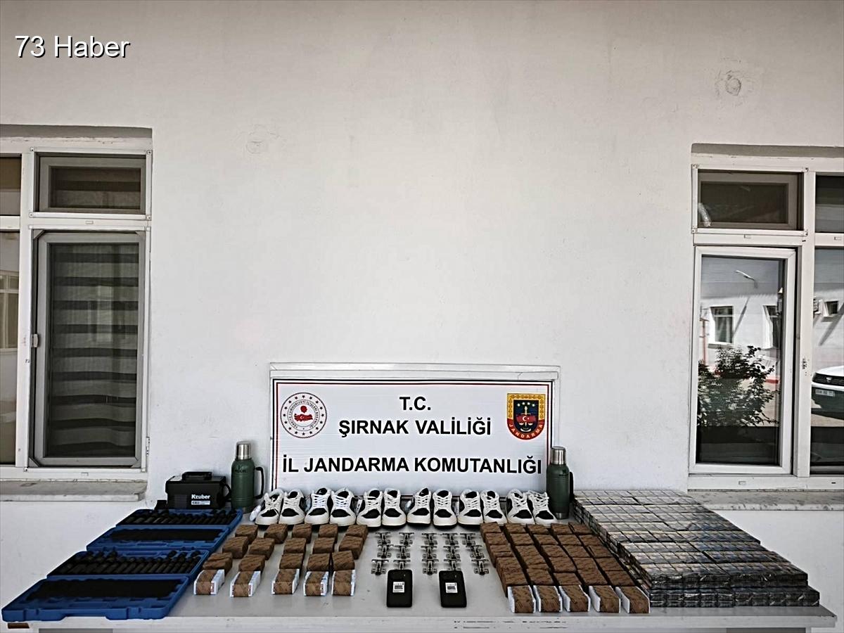 Şırnak'ta Şırnak&amp;apos;ta kaçakçılık ve asayiş operasyonlarında 1 şüpheli tutuklandı