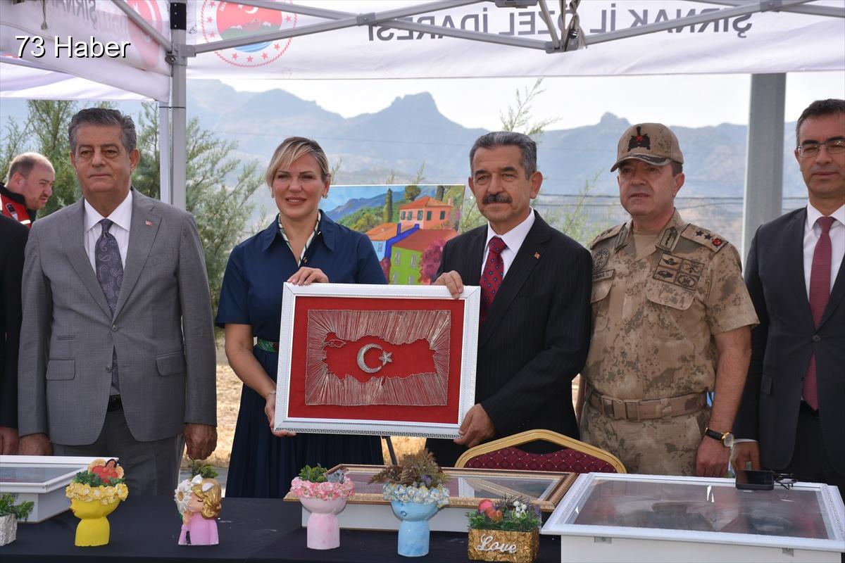 Şırnak'ta Şırnak&amp;apos;ta Cudi Cup Tenis Turnuvası finalinde Arslan ve Germanova...