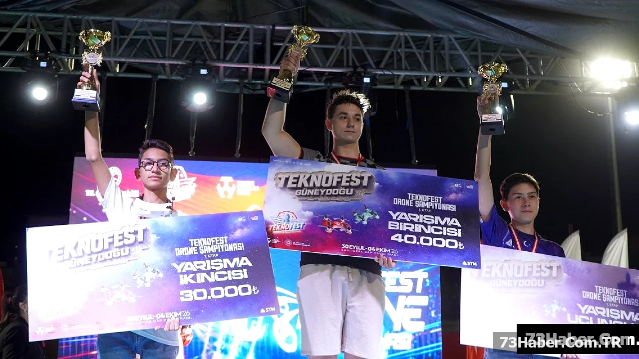 TEKNOFEST'te Drone Şampiyonları