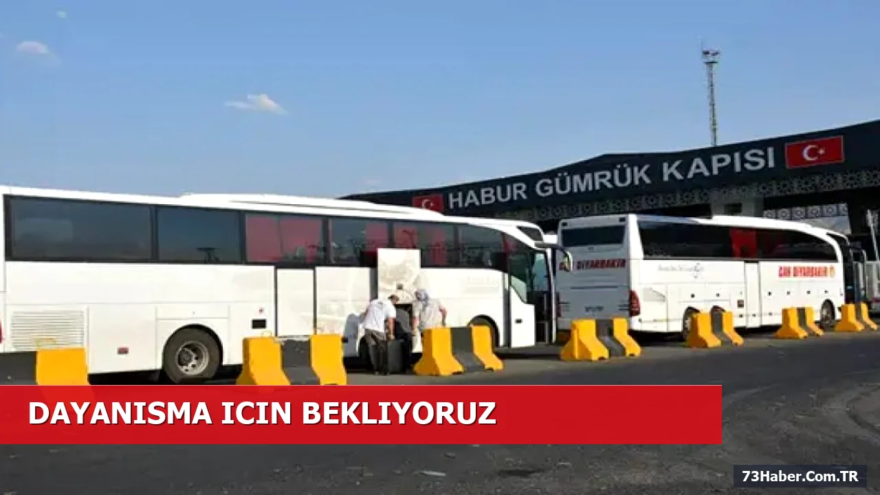 Gazze için Dayanışma: Filistin Konvoyu İzin Bekliyor