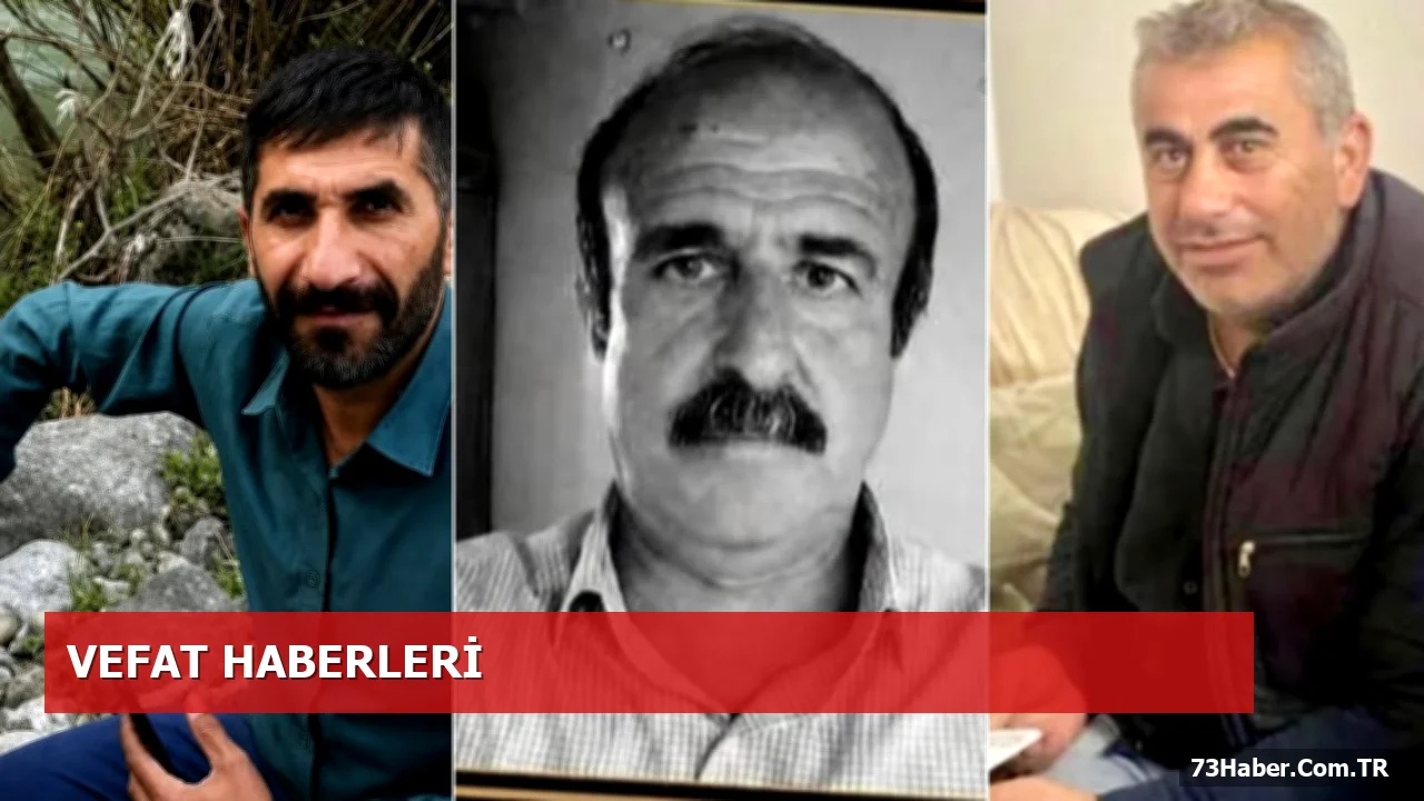 Şırnak'ta Üç Vatandaş Vefat Etti