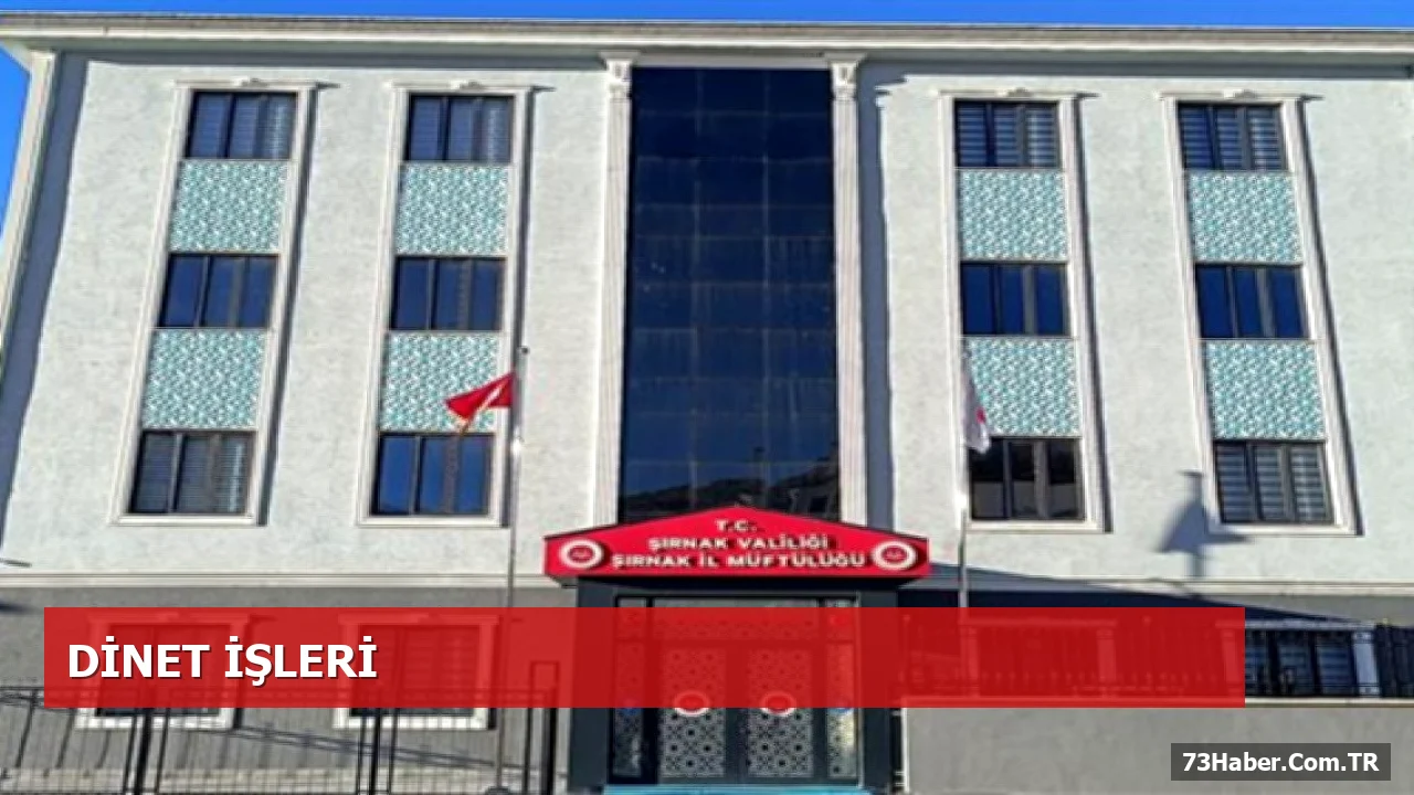 Şırnak'ta Kur'an Kursu Öğreticisi Sınavı