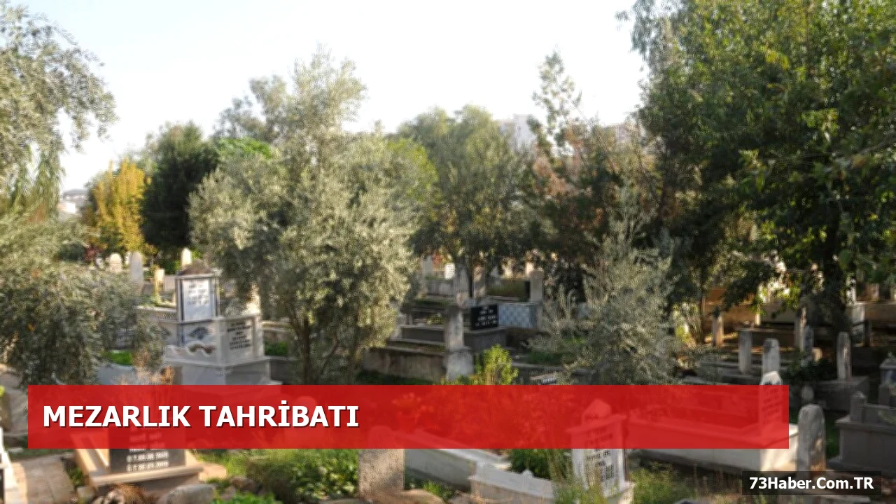 Cizre Mezarlığı'ndaki Hayrat Çeşmeleri Zarar Gördü