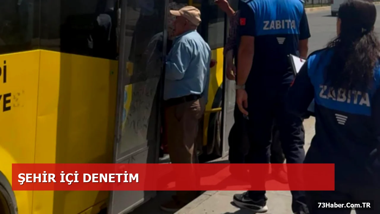 Şehir İçi Servisler Denetlendi