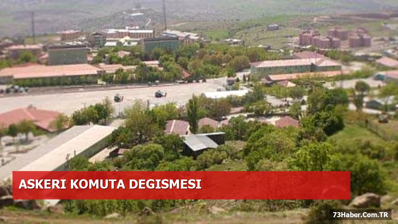 Şırnak'ta Askeri Komuta Değişimi