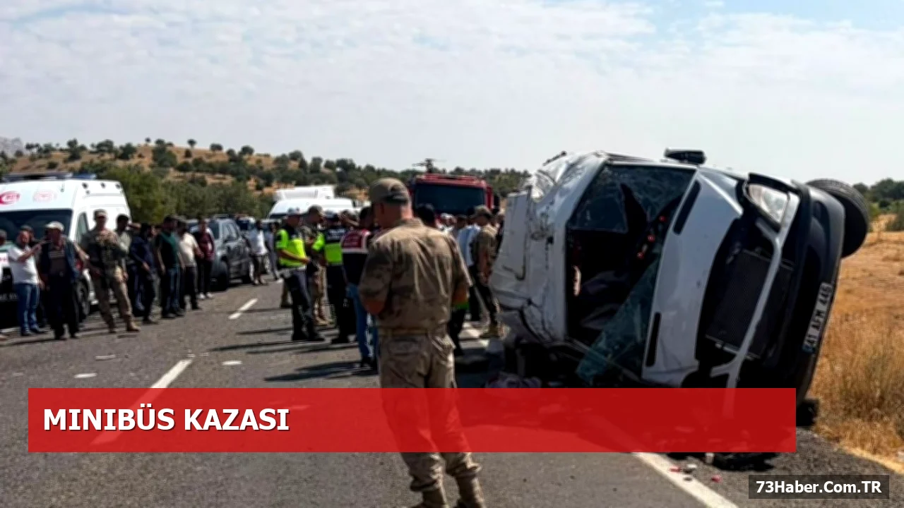 Lice'de Minibüs Kazası: 4 Kişi Hayatını Kaybetti