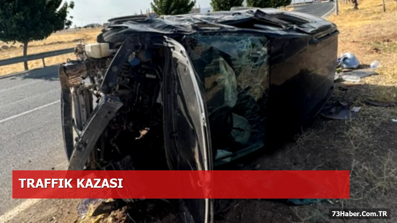 Cizre'de Trafik Kazası: 1 Yaralı