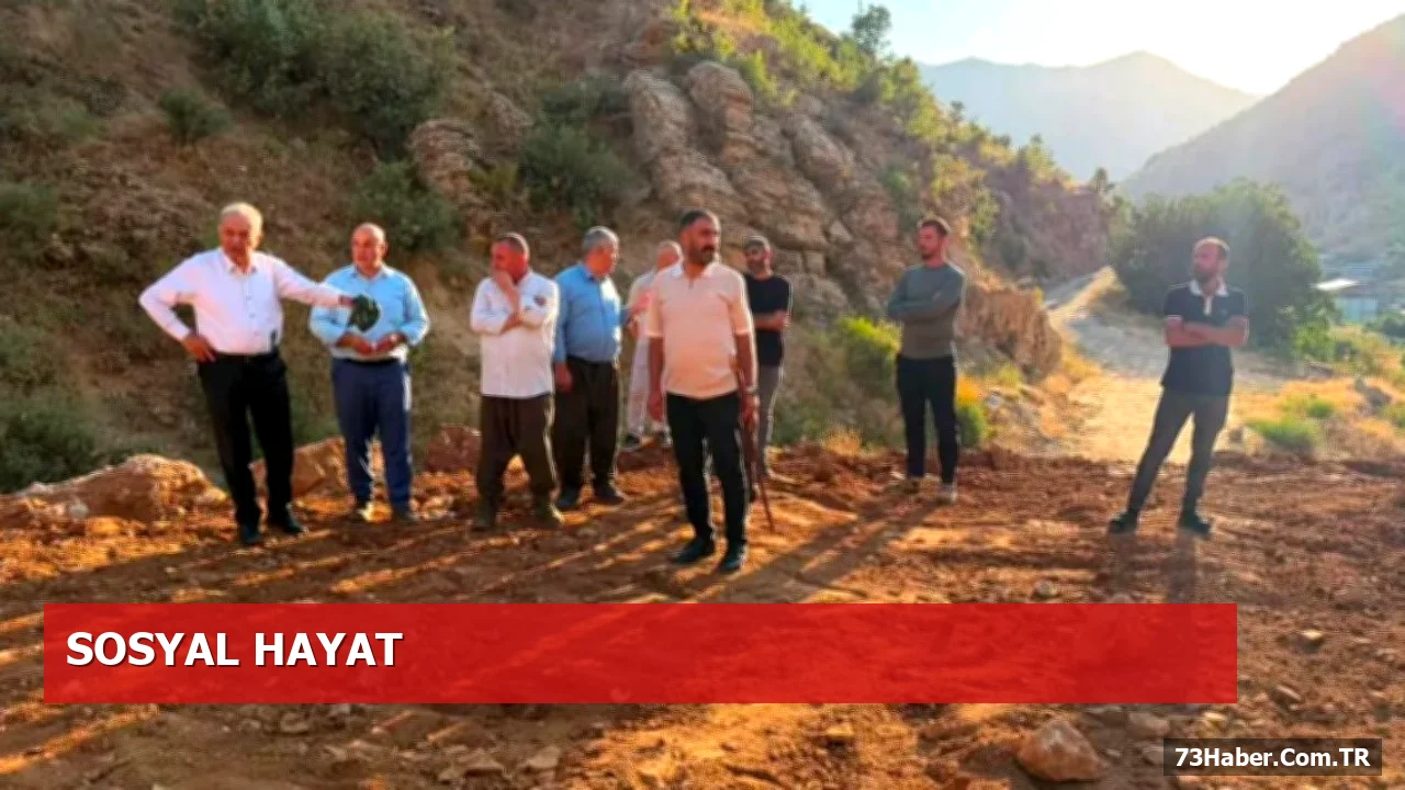 Uludere'de Sosyal Yaşam Alanları Genişliyor