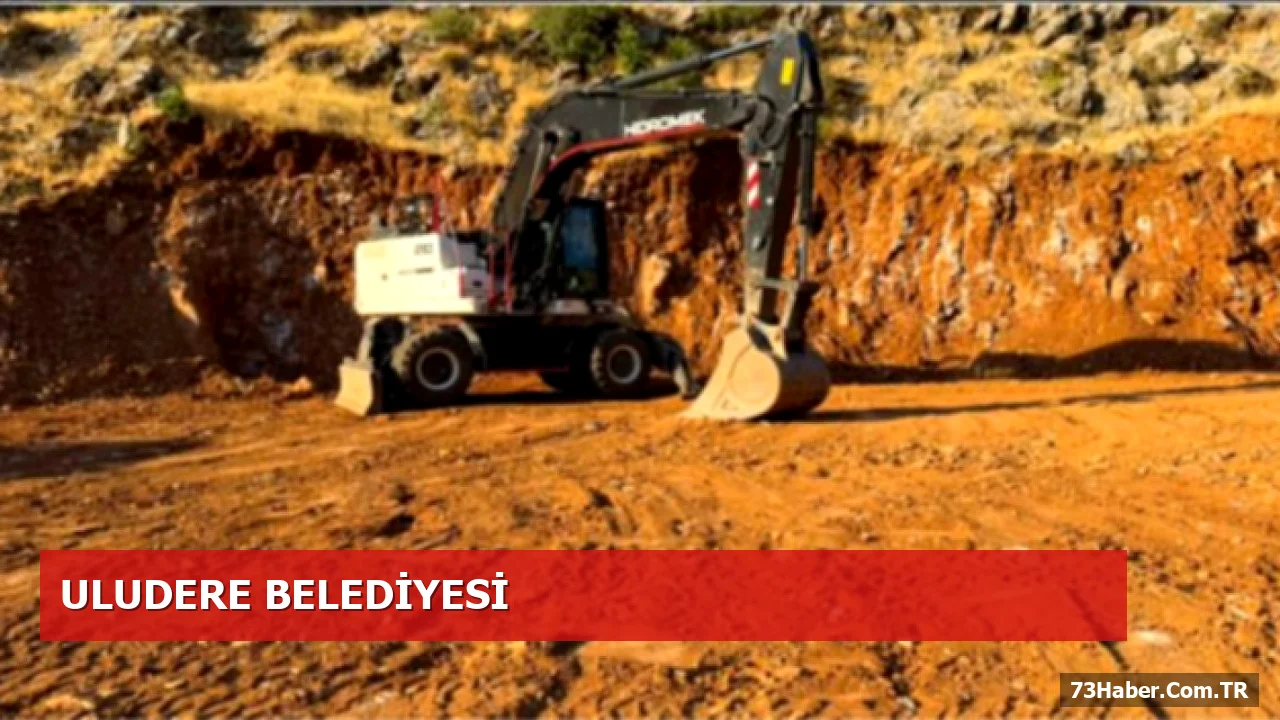 Uludere Belediyesi Düğün Salonu Projesi Başladı
