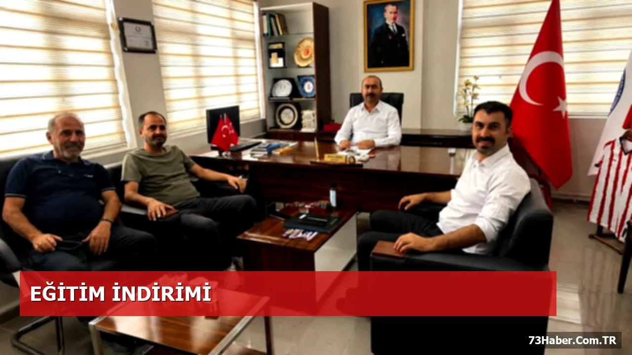 Özel Şırnak Final Akademi Okulları'ndan Esnaf ve Sanatkarlar Odası'na Eğitim İndirimi
