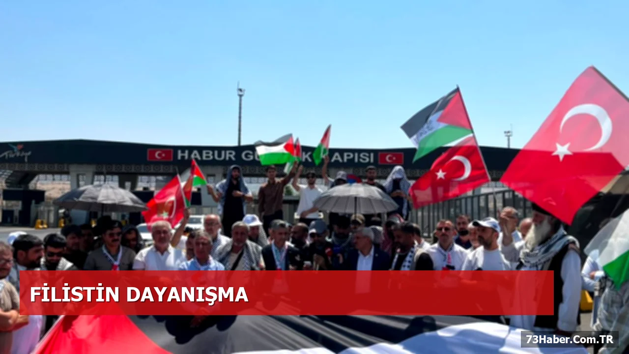 Filistin Konvoyu Irak Sınırında Durdurulsa da Mücadeleye Devam Edecek