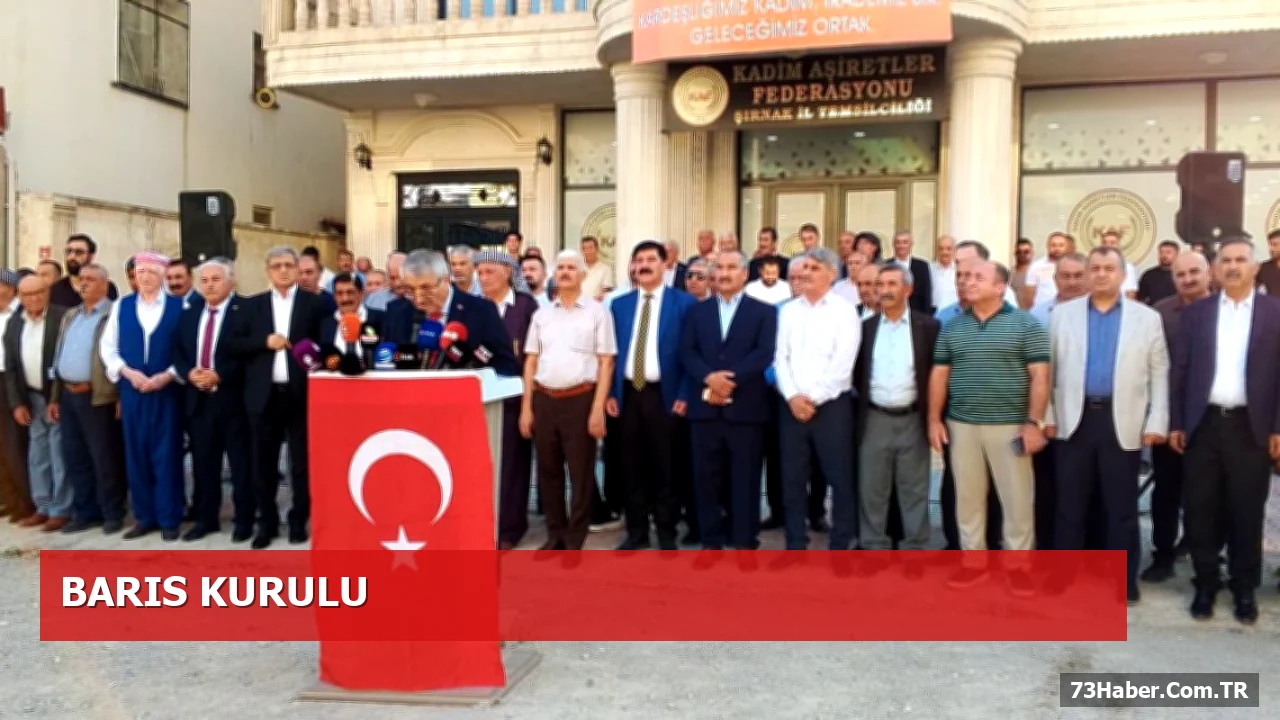 Cizre’de Aşiret Liderleri ve STK’lar ‘Terörsüz Türkiye’ Çerçevesinde Birlikte
