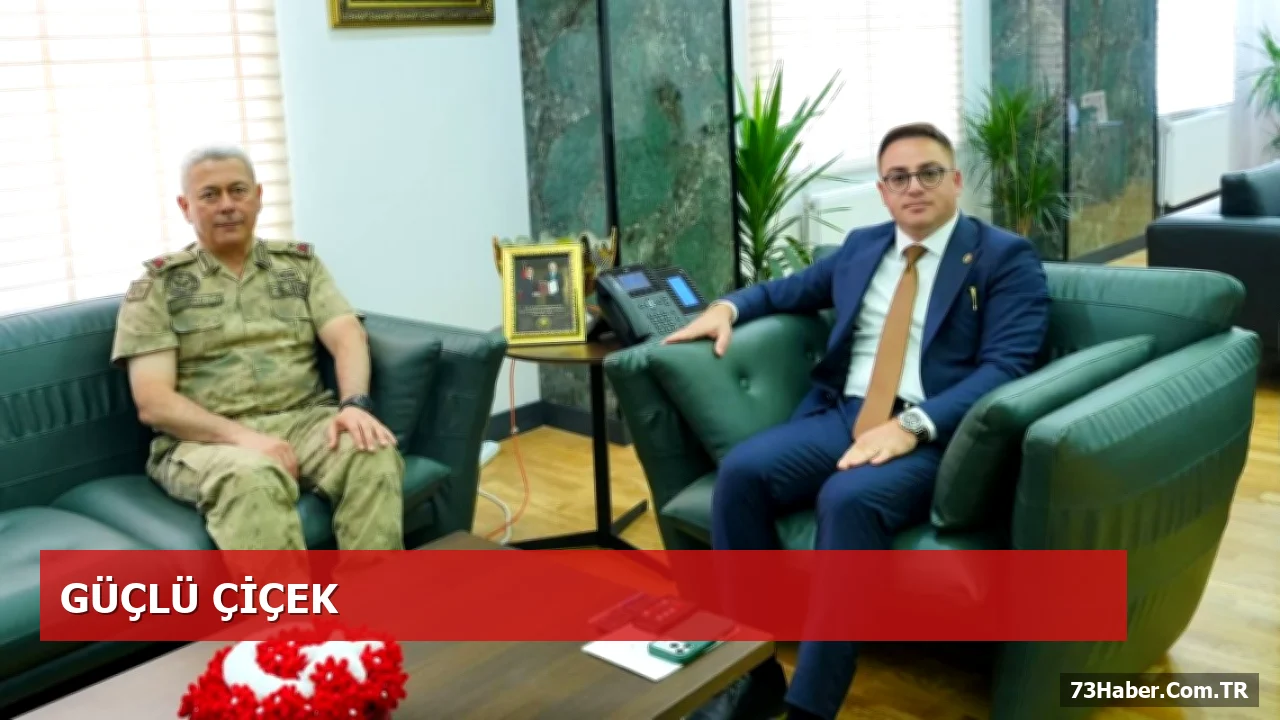 Tuğgeneral Şinasi Güçlü, Mersin Jandarması'na Atandı ve Murat Çiçek'i Ziyaret Etti