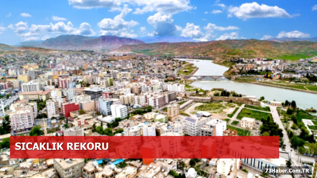 Cizre 2026 Temmuz’da 46,8°C ile Tarihi Sıcaklık Rekorunu Kırdı