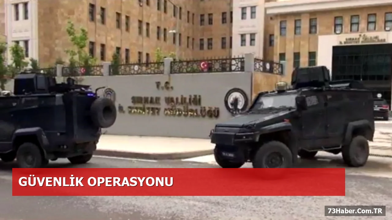 Şırnak Emniyet ve Jandarma 37 Şüpheliyi Gözaltına Aldı